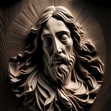 3D model st jesus (STL)